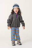 【KIDS】【RH別注】【Gramicci】ボンディング ニット フリース プルオーバー