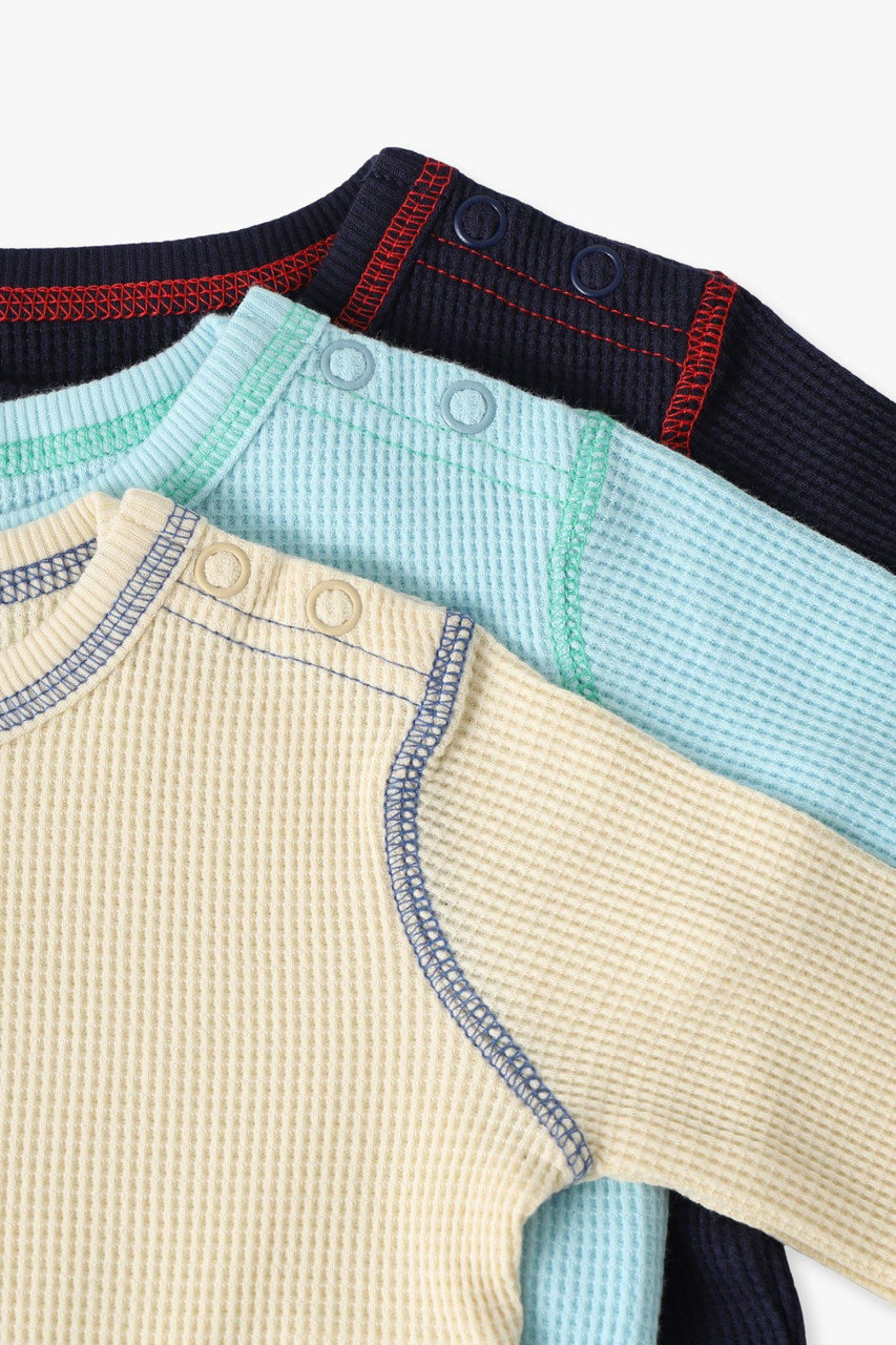 RonHerman ロンハーマンベビ ートップス長袖ワッフルTシャツ looponline_mc66342