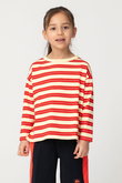 【KIDS】マルチストライプ Tシャツ