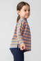 【KIDS】マルチストライプ Tシャツ ロンハーマン/Ron Herman