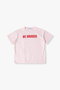 【3/14 12:00販売開始】【KIDS】【RH別注】【KATHARINE HAMNETT】BE BRAVER ビッグTシャツ ロンハーマン/Ron Herman ライトピンク