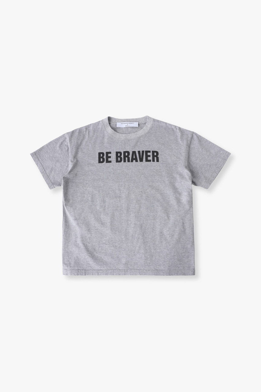 ロンハーマン/Ron Hermanの【3/14 12:00販売開始】【KIDS】【RH別注】【KATHARINE HAMNETT】BE BRAVER ビッグTシャツ(グレー/4340900161)