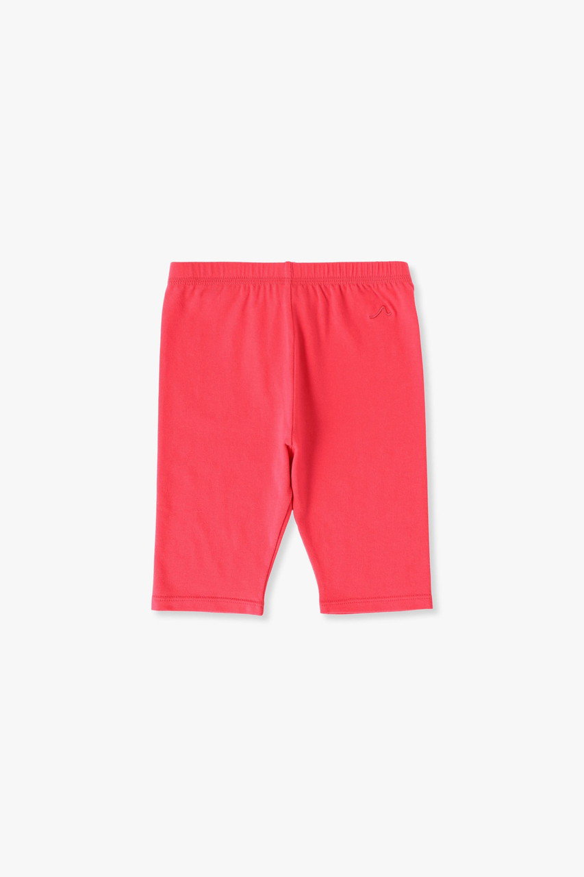 【KIDS】オーガニックコットン ハーフレギンス