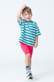 【KIDS】オーガニックコットン ハーフレギンス