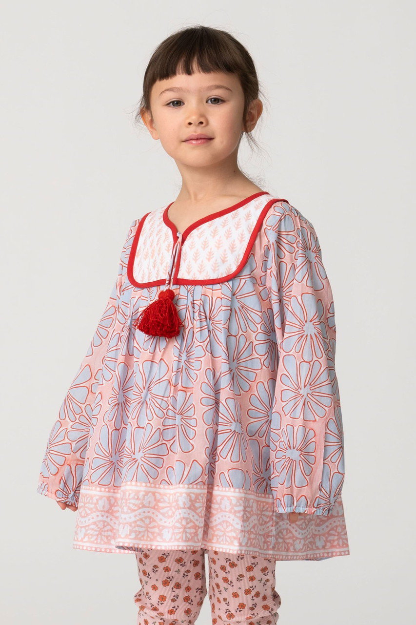 チュニック RonHerman SZ blockprints SZ Blockprints for Ron Herman Kids News｜Ron Herman