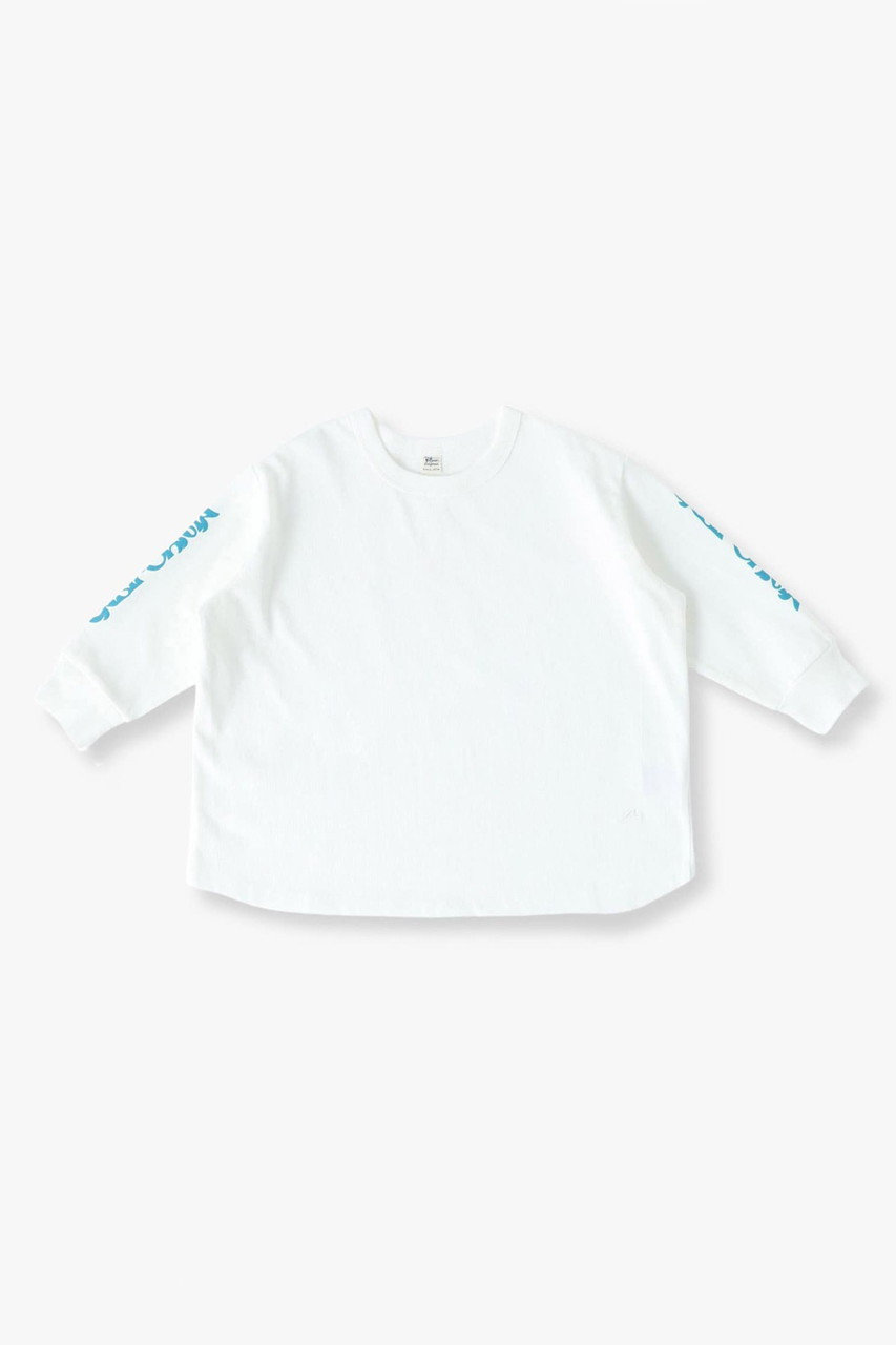 ロンハーマン/Ron Hermanの【4/11 12:00販売開始】【KIDS】ロゴプリント ロングスリーブティー(ホワイト/4140900012)