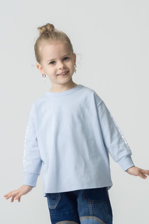 ロンハーマン/Ron Hermanの【4/11 12:00販売開始】【KIDS】ロゴプリント ロングスリーブティー(200200/200201)