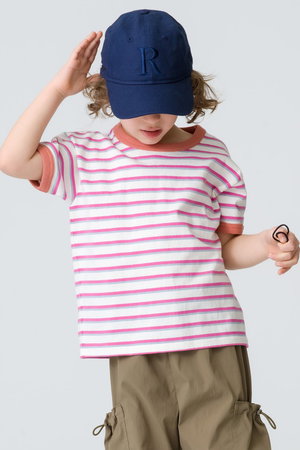ロンハーマン/Ron Hermanの【KIDS】マルチボーダーTシャツ(200200/200201)