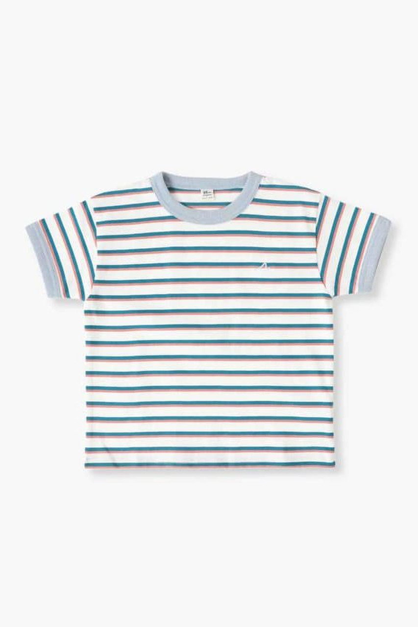 ロンハーマン/Ron Hermanの【KIDS】マルチボーダーTシャツ(ブルー/4140900008)