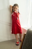 【KIDS】ベロアワンピース