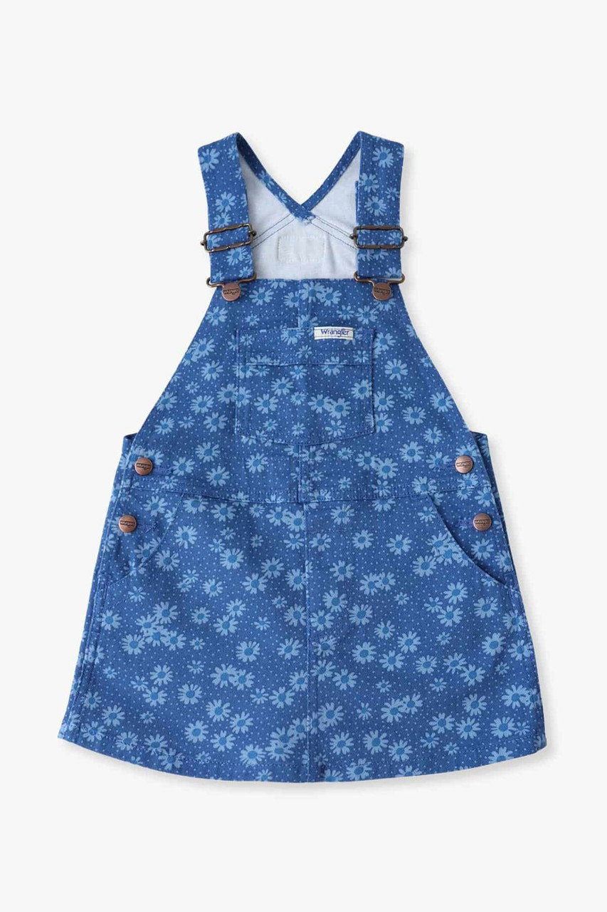 【KIDS】【RH別注】【Wrangler】フラワージャンパースカート