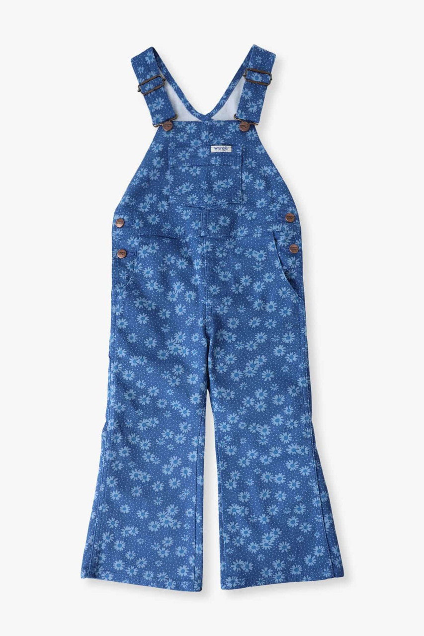 【KIDS】【RH別注】【Wrangler】フラワーオーバーオール