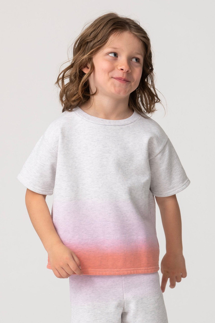 Ron Herman(ロンハーマン)｜【KIDS】ディップダイ Tシャツ/ピンク の