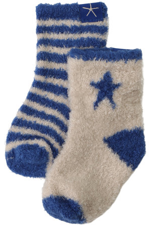 ロンハーマン/Ron Hermanの【BABY】【BAREFOOT DREAMS】コージーシックライト コスモ ベビーソックス(200800/200804)