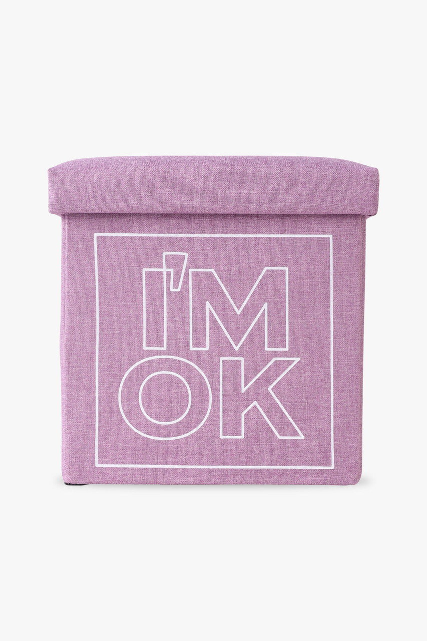 ロンハーマン/Ron Hermanの【I’M OK】スツールボックス(ライトパープル/4395600001)