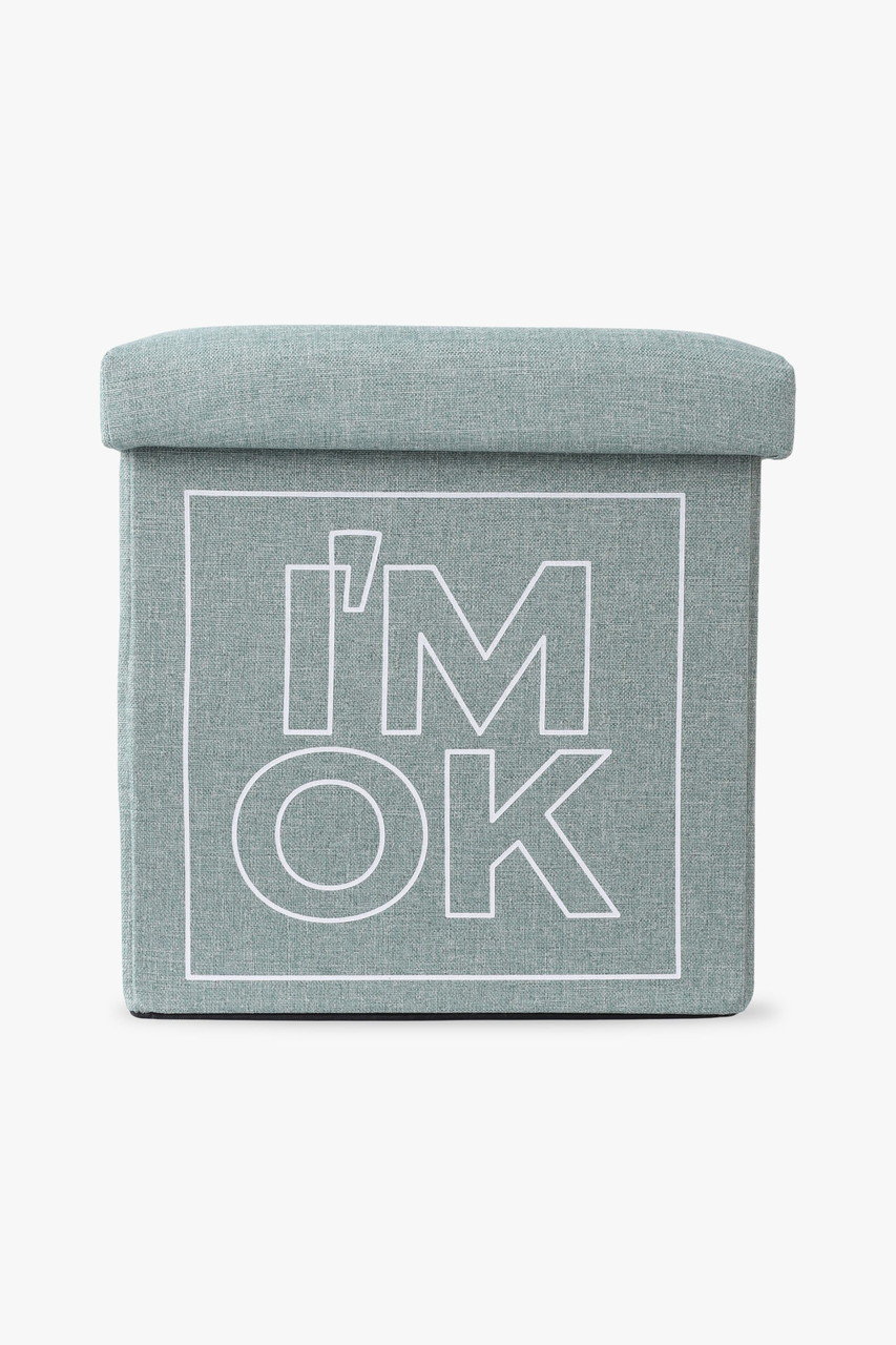 ロンハーマン/Ron Hermanの【I’M OK】スツールボックス(ライトグリーン/4395600001)