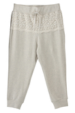 レーススウェットパンツ