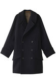 ウールカシミヤメルトンケープコート