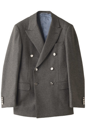 【SCYE BASICS】メルティーウールダブルフランネルブレザー