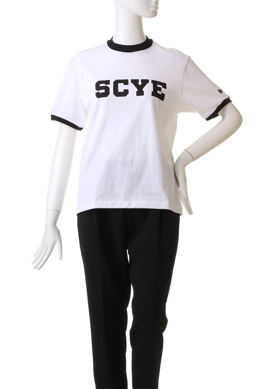 【SCYE BASICS】ロゴプリント Tシャツ