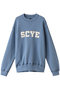 【UNISEX】【SCYE BASICS】フリースバック ジャージー スウェットシャツ サイ/サイベーシックス/Scye/SCYE BASICS スティールブルー