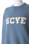 【UNISEX】【SCYE BASICS】フリースバック ジャージー スウェットシャツ サイ/サイベーシックス/Scye/SCYE BASICS