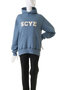 【UNISEX】【SCYE BASICS】フリースバック ジャージー プリント フーディー サイ/サイベーシックス/Scye/SCYE BASICS