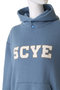 【UNISEX】【SCYE BASICS】フリースバック ジャージー プリント フーディー サイ/サイベーシックス/Scye/SCYE BASICS