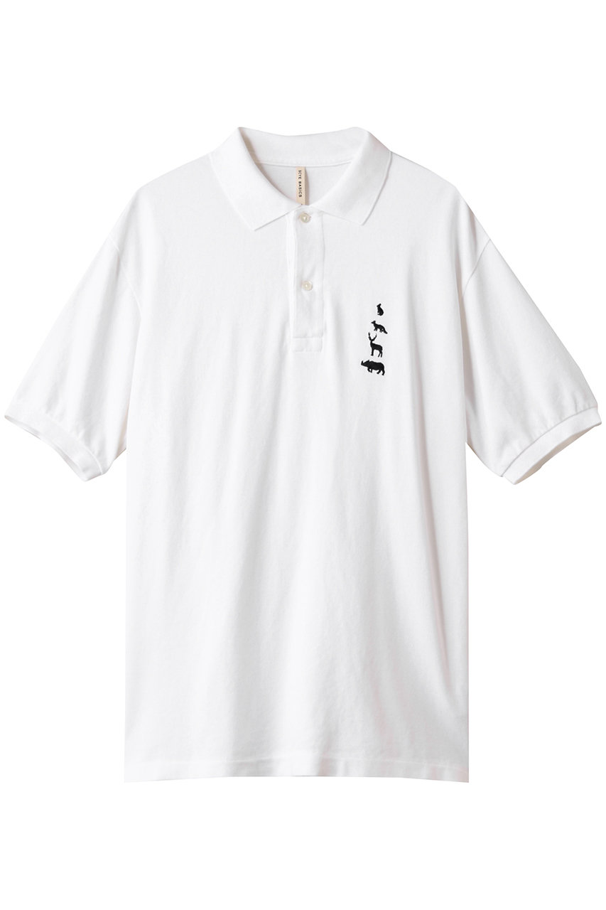 Scye/SCYE BASICS 【MEN】【Mountain Research×SCYABASICS】 コットンピケポロシャツ (オフシロ, 36) サイ/サイベーシックス ELLE SHOP Scye/SCYE BASICS 【MEN】【Mountain Research×SCYABASICS】 コットンピケポロシャツ (オフシロ, 36) サイ/サイベーシックス ELLE SHOP