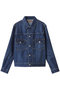 【UNISEX】【SCYE BASICS】Selvedge デニム ジャケット タイプ2 ユーズド ウォッシュ サイ/サイベーシックス/Scye/SCYE BASICS インディゴ