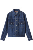 【UNISEX】【SCYE BASICS】Selvedge デニム ジャケット タイプ2 ユーズド ウォッシュ サイ/サイベーシックス/Scye/SCYE BASICS