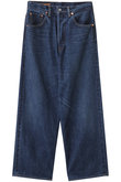 【UNISEX】【SCYE BASICS】Selvedge デニム ワイド レッグ ジーンズ ユーズド ウォッシュ