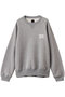 【UNISEX】【SCYE BASICS】Fleece バック ジャージー スウェット シャツ サイ/サイベーシックス/Scye/SCYE BASICS ライトグレー