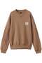 【UNISEX】【SCYE BASICS】Fleece バック ジャージー スウェット シャツ サイ/サイベーシックス/Scye/SCYE BASICS ブラウン