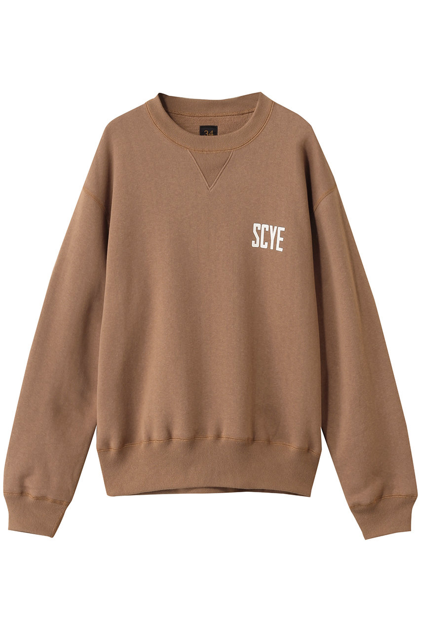 Scye/SCYE BASICS 【UNISEX】【SCYE BASICS】Fleece バック ジャージー スウェット シャツ (ブラウン, 36) サイ/サイベーシックス ELLE SHOP Scye/SCYE BASICS 【UNISEX】【SCYE BASICS】Fleece バック ジャージー スウェット シャツ (ブラウン, 36) サイ/サイベーシックス ELLE SHOP