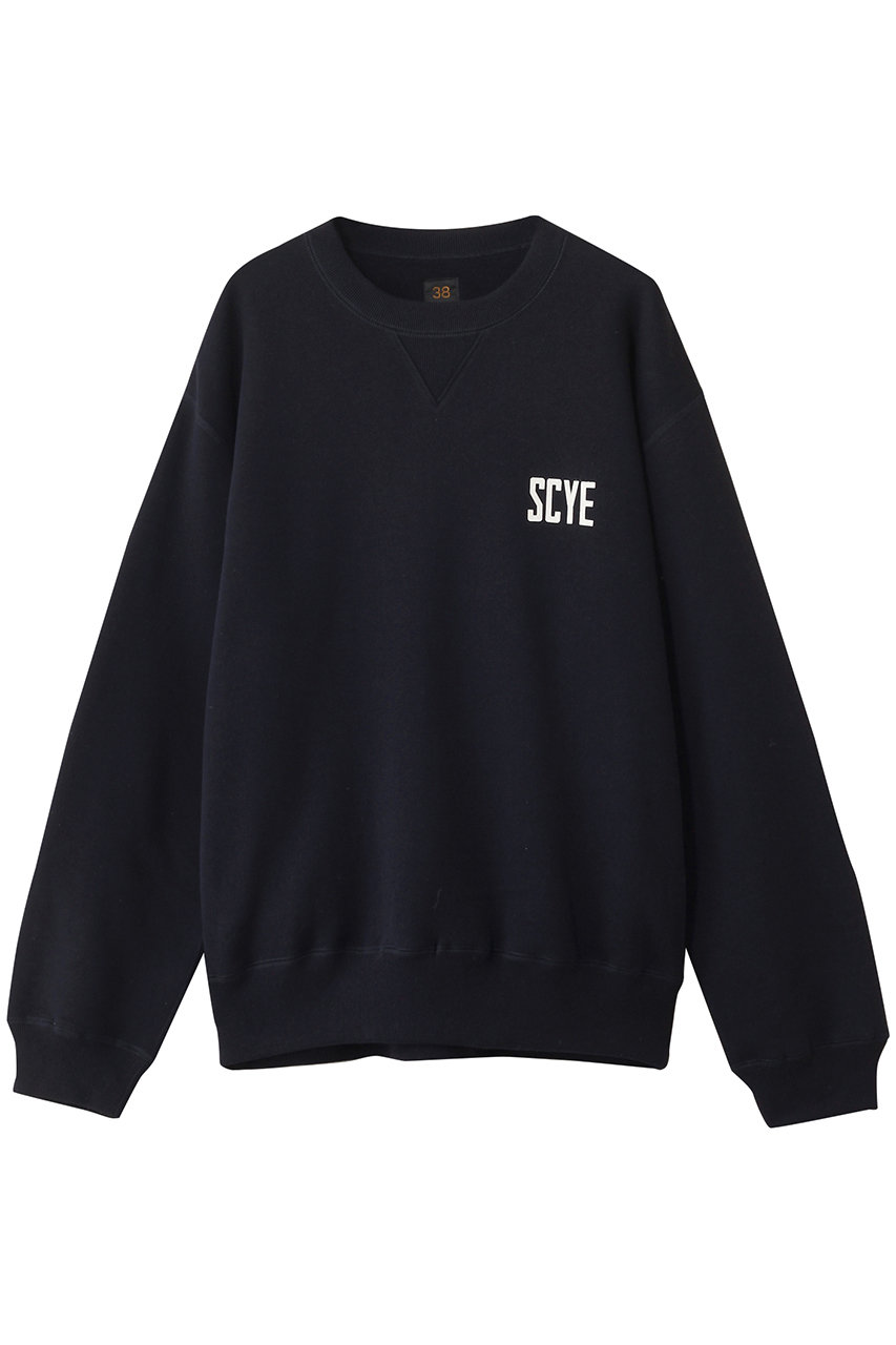 Scye/SCYE BASICS 【UNISEX】【SCYE BASICS】Fleece バック ジャージー スウェット シャツ (ダークネイビー, 36) サイ/サイベーシックス ELLE SHOP Scye/SCYE BASICS 【UNISEX】【SCYE BASICS】Fleece バック ジャージー スウェット シャツ (ダークネイビー, 36) サイ/サイベーシックス ELLE SHOP