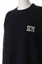 【UNISEX】【SCYE BASICS】Fleece バック ジャージー スウェット シャツ サイ/サイベーシックス/Scye/SCYE BASICS