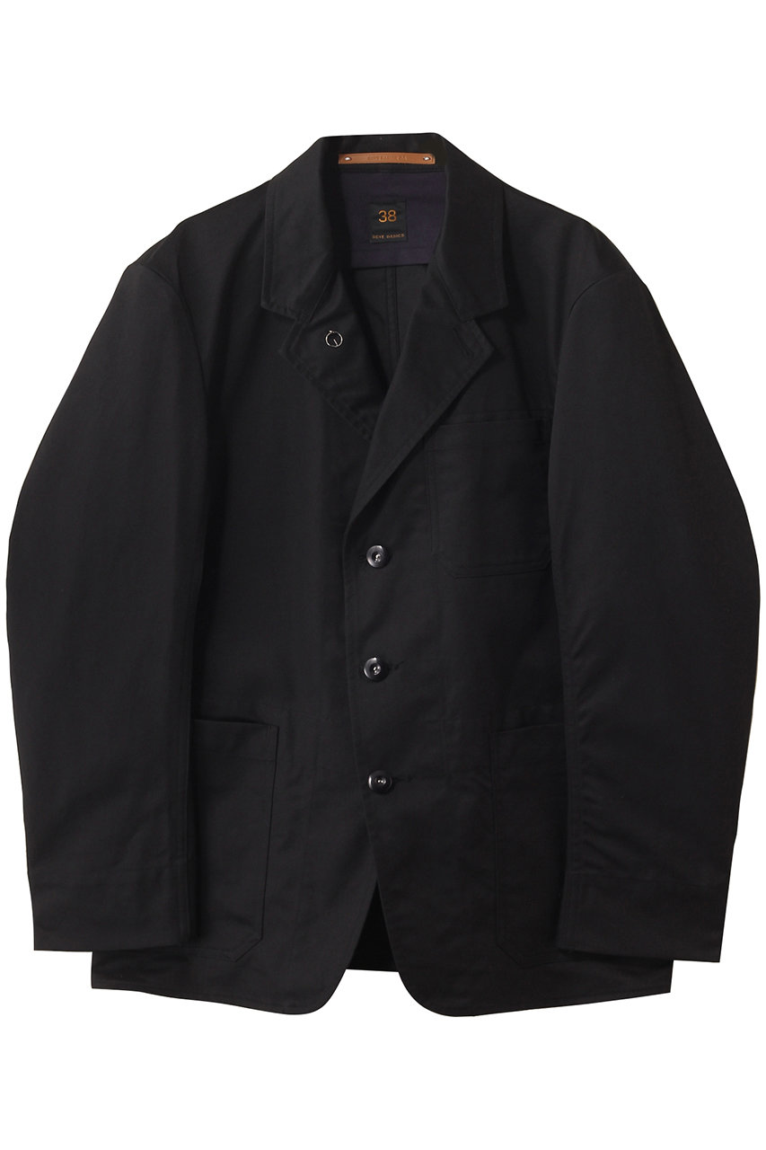 Scye/SCYE BASICS 【MEN】【SCYE BASICS】San ホアキン コットン ブレザー (ブラック, 36) サイ/サイベーシックス ELLE SHOP Scye/SCYE BASICS 【MEN】【SCYE BASICS】San ホアキン コットン ブレザー (ブラック, 36) サイ/サイベーシックス ELLE SHOP