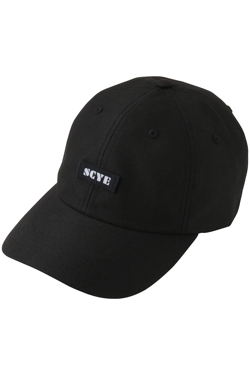 サイ/サイベーシックス/Scye/SCYE BASICSの【UNISEX】C/PE サージ ベースボール キャップ(クロ/3326-41370)