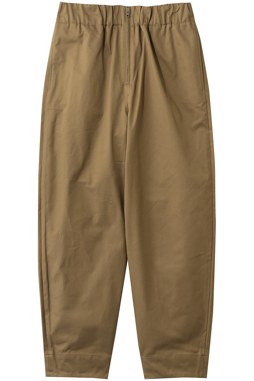 サイ/サイベーシックス/Scye/SCYE BASICSの【SCYE BASICS】San Joaquin コットン チノ バレル レッグ パンツ(カーキベージュ/5226-81506)
