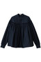 60/1 Linen Cambric タックド ブラウス サイ/サイベーシックス/Scye/SCYE BASICS ダークネイビー