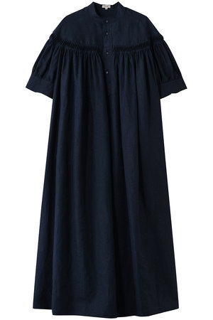 サイ/サイベーシックス/Scye/SCYE BASICSの60/1 Linen Cambric タックド ドレス(110500/110503)