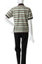 【SCYE BASICS】Striped Cotton Pique ポロ シャツ サイ/サイベーシックス/Scye/SCYE BASICS