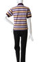 【SCYE BASICS】Striped Cotton Pique ポロ シャツ サイ/サイベーシックス/Scye/SCYE BASICS