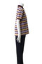 【MEN】【SCYE BASICS】Striped Cotton Piquet  ポロ シャツ サイ/サイベーシックス/Scye/SCYE BASICS