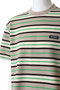 【MEN】【SCYE BASICS】Striped Cotton Piquet  Tシャツ サイ/サイベーシックス/Scye/SCYE BASICS