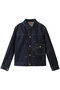 【UNISEX】【SCYE BASICS】オーガニックコットン デニムジャケットTYPE1 サイ/サイベーシックス/Scye/SCYE BASICS インディゴ