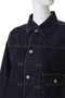 【UNISEX】【SCYE BASICS】オーガニックコットン デニムジャケットTYPE1 サイ/サイベーシックス/Scye/SCYE BASICS