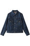 【UNISEX】【SCYE BASICS】オーガニックコットン デニムジャケット TYPE2 Used Wash サイ/サイベーシックス/Scye/SCYE BASICS インディゴ