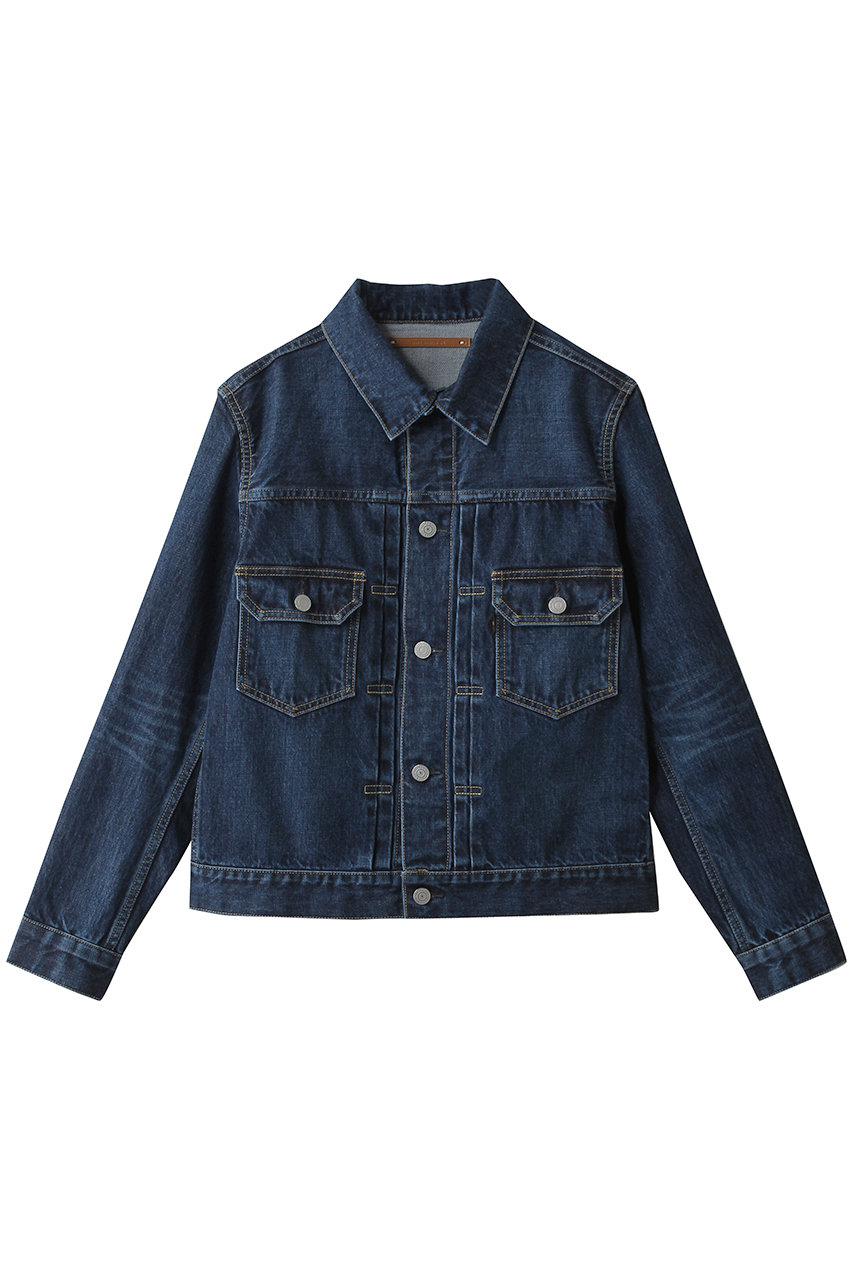 サイ/サイベーシックス/Scye/SCYE BASICSの【UNISEX】【SCYE BASICS】オーガニックコットン デニムジャケット TYPE2 Used Wash(インディゴ/5726-63535)